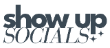 Show Up Socials logo